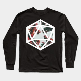 D20 Decal Badge - Dead on the Beach Long Sleeve T-Shirt